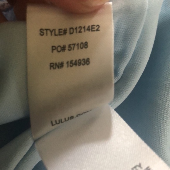 Lulus Making Magic Strappy Mini Dress XL Shimmery Fringe Ice Blue Criss Cross - Picture 8 of 10